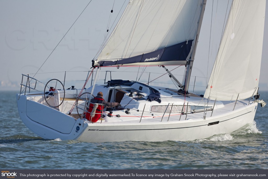 Dehler 34, New Boat Test, © Graham Snook Photography Moral Rights Asserted